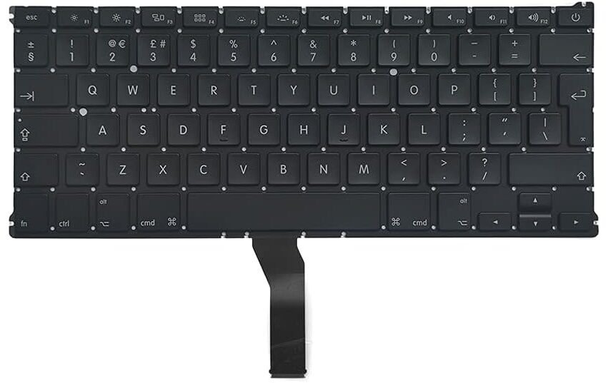 Apple MacBook Air A1369 (2010-2011) Notebook Klavye Tuş Takımı / Büyük Enter ( Q Klavye US)