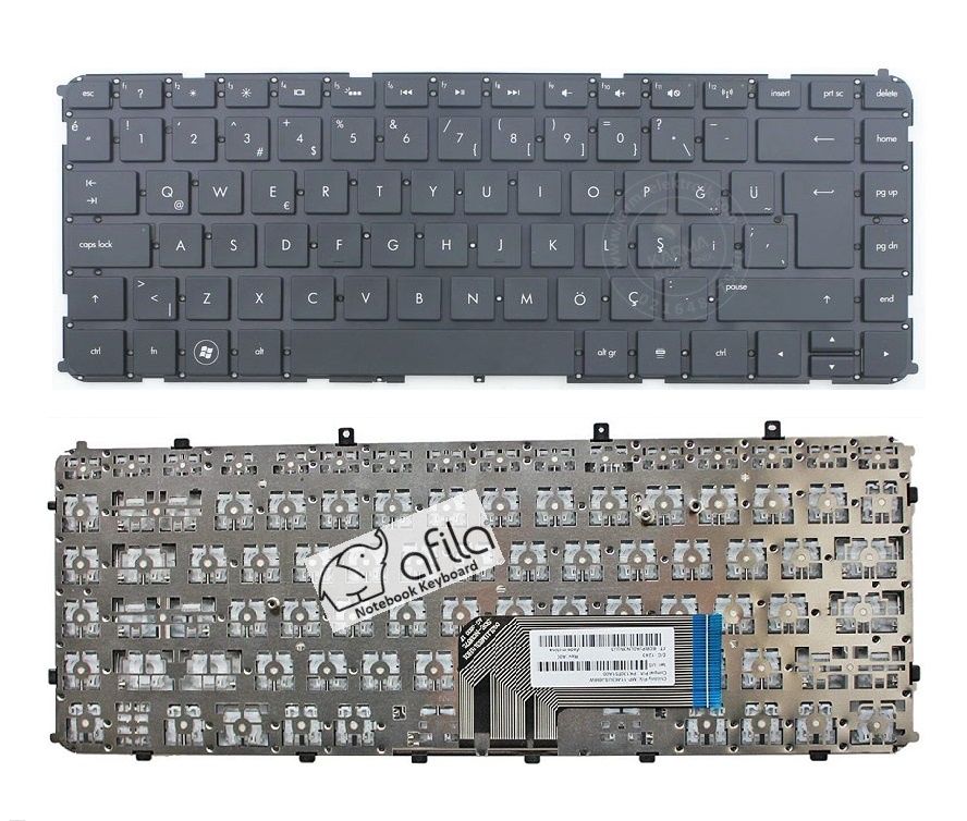 Hp Envy 6-1000ET, 6-1000St Notebook Klavye (Siyah TR)