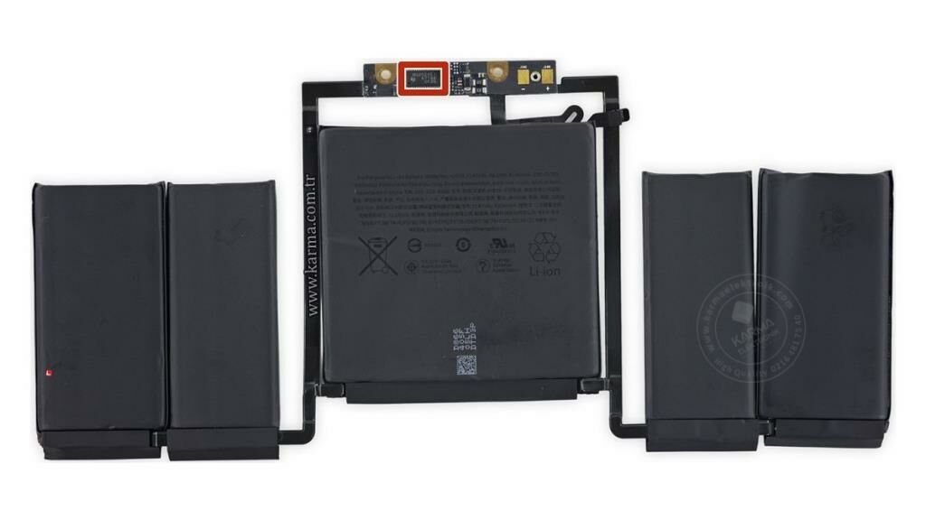 Apple Macbook Pro 13'' Touch A1706 Batarya Pil