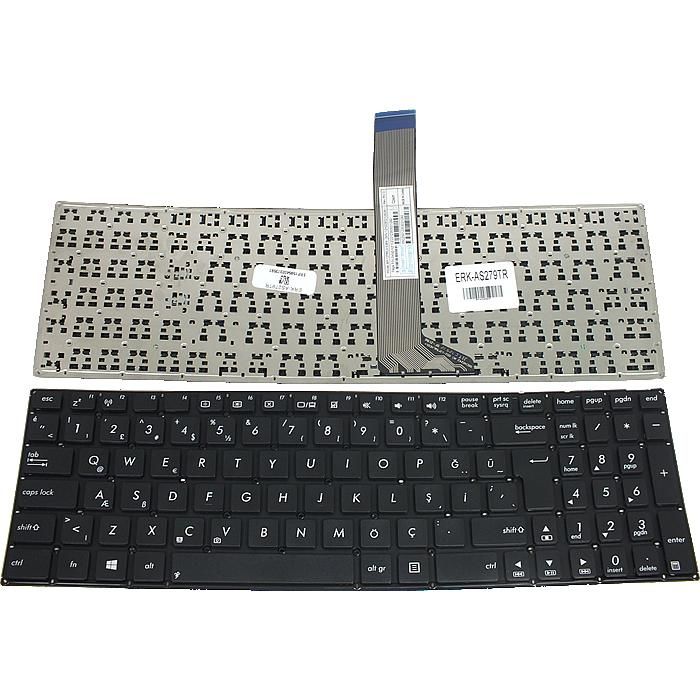 Asus K56CB-XO032H K56CB-XO033H Notebook Klavye (Siyah TR)