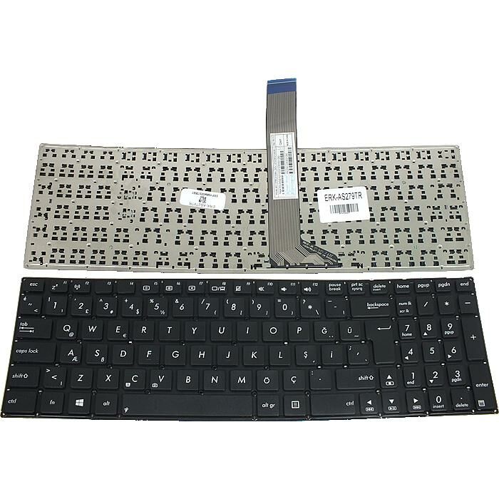 Asus K56CM-XX007H K56CM-XX064H Notebook Klavye (Siyah TR)