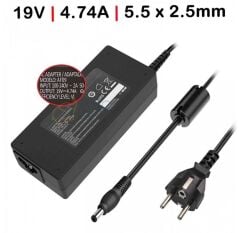Exper Karizma M740SQ, M746TUN Uyumlu Notebook Adaptör, Şarj Cihazı (Muadil 19V 4.74A)