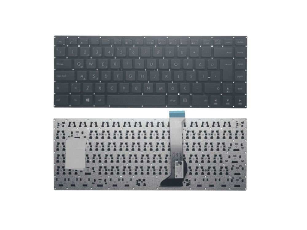 Asus E402NA-GA072, E402NA-GA103T Notebook Klavye Siyah - TR