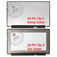 Asus ROG Strix G15 G513IE-HN046T uyumlu Notebook Lcd Ekran, Panel  / 40pin Tip-2