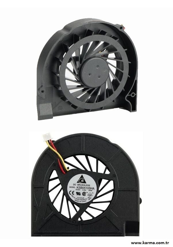 HP Compaq Presario CQ60, CQ60-100, CQ60-200 Notebook Cpu Fan