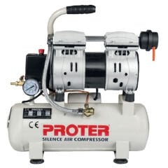 Proter Pr 9 Litre Yağsız Sessiz Hava Kompresörü 9 Lt