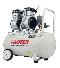 Proter 50 LT Yağsız Sessiz Hava Kompresörü 50 Litre