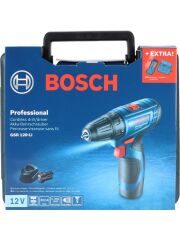 Bosch GSR 120-LI 2 Ah Çift Akülü Vidalama ve 23 Parça Uç Seti