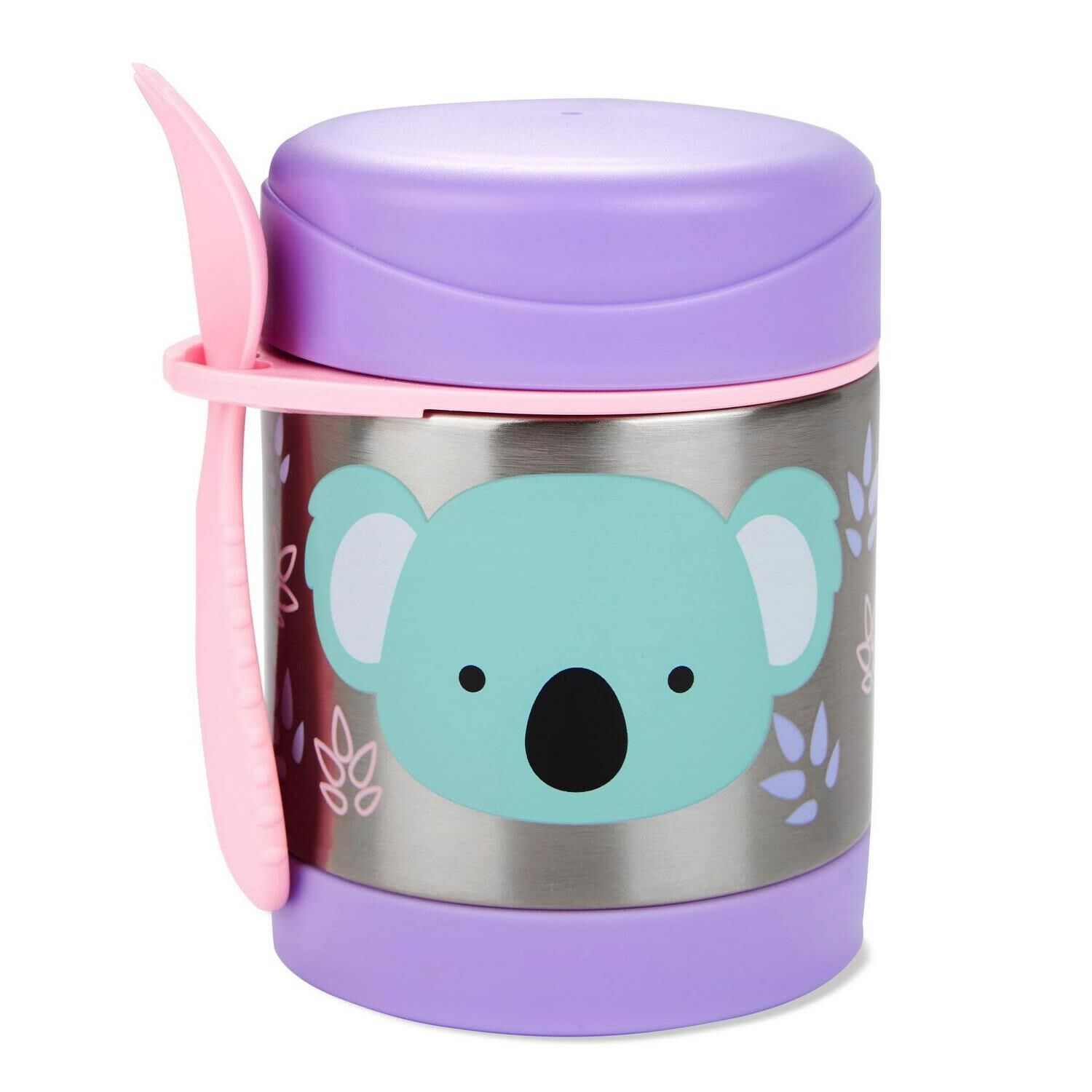 Paslanmaz Çelik Mama Saklama Ve Taşıma Termosu Koala 2 Parça Set