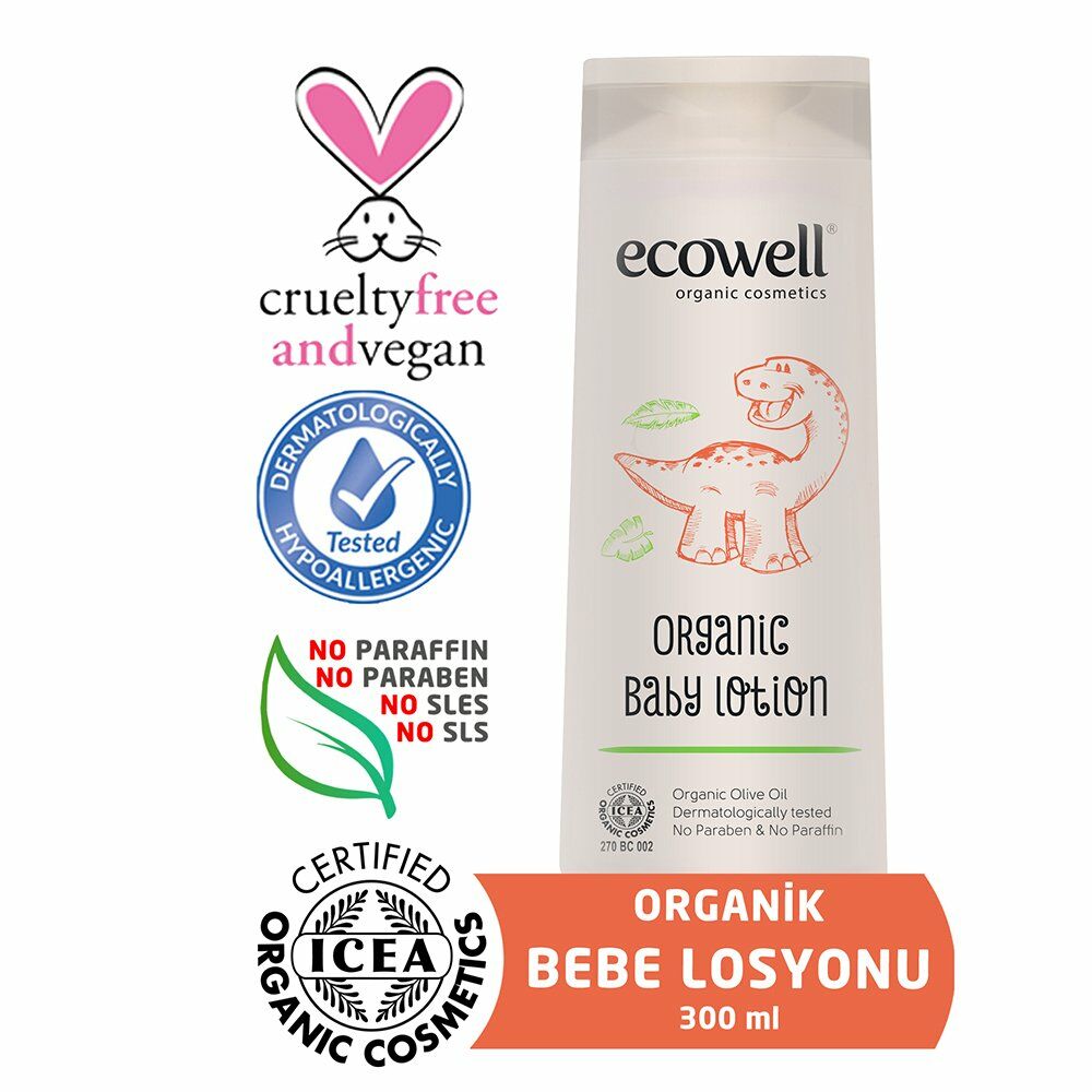 Organik Bebe Losyonu - 300 Ml