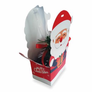 Noel Baba Desenli Karton Poşette 200 gr Karışık Draje