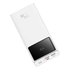 Baseus PPXJ080002 Star-Lord 22.5W 20.000 mAh Dijital Ekranlı Powerbank Beyaz
