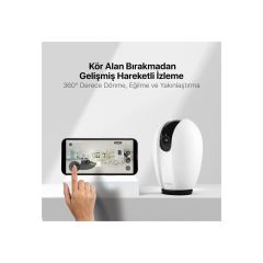 Ttec 2AGK02 Wizi Pro Full HD 360 Derece Tak Çalıştır Wi-Fi Akıllı Kamera