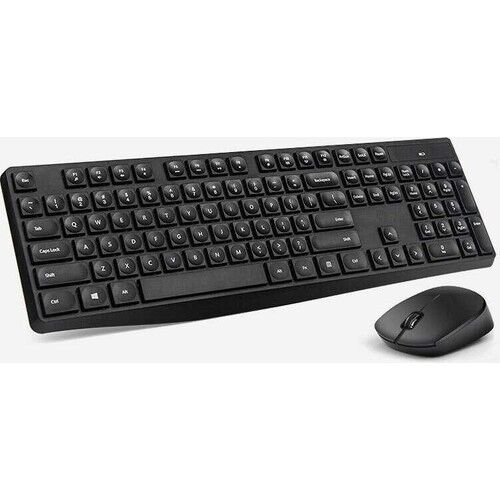 HP CS10 USB Kablosuz Klavye + Mouse Set Siyah