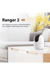 Imou Ranger 2 İç Ortam WiFi PT Kamera/2MP-Gece Görüşü-360° Hareket-SD Kart-ONVIF-Bulut Kamera (IPC-A22EP)