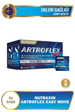 Nutraxin Artroflex Easy Move Saşe 30x6 Gr - Glukozamin Diz Eklem Sağlığı