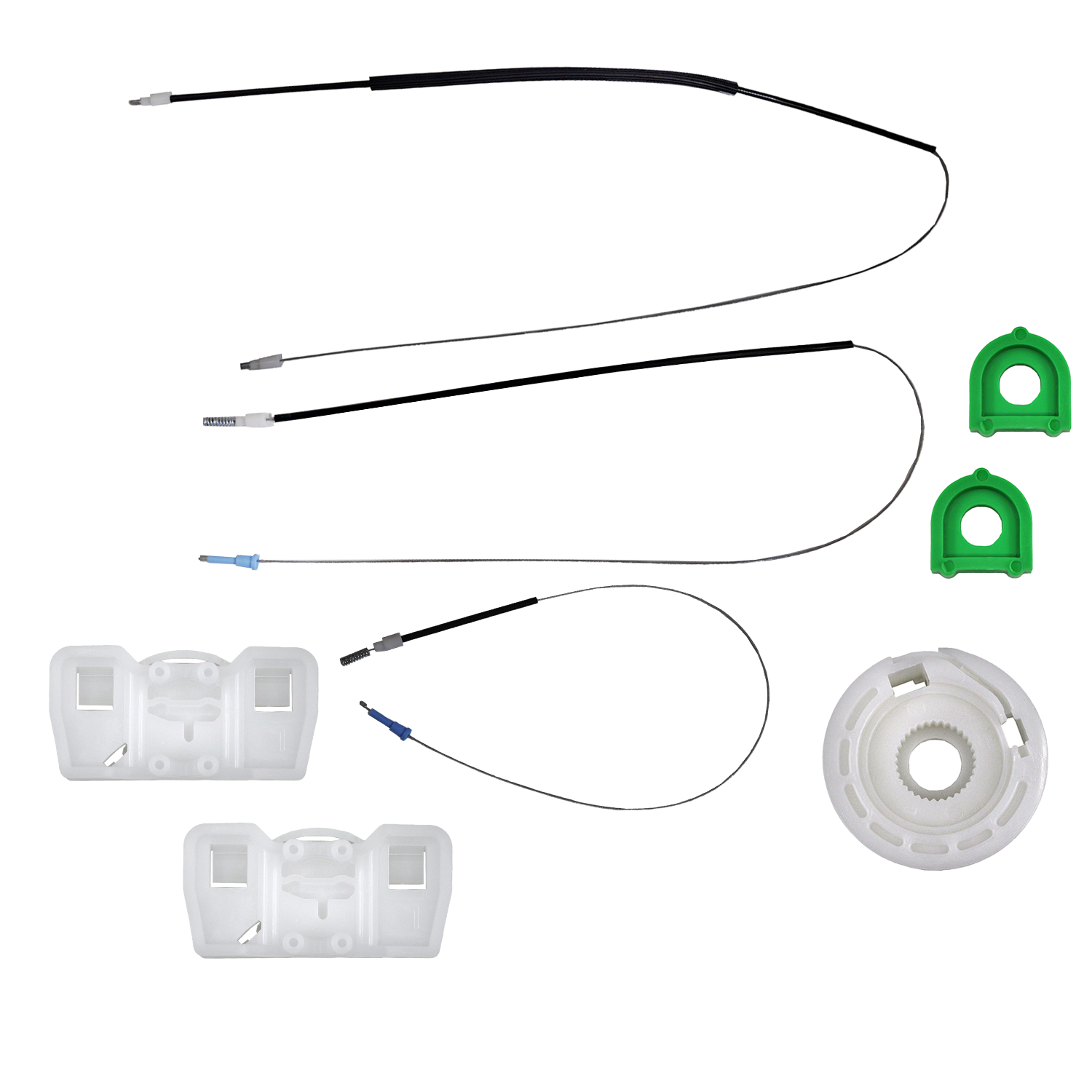 Front Left Door Window Repair Kit for Land Rover Freelander 1