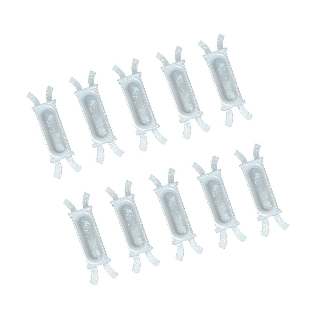 Glass Door Seal Clip for Fiat Doblo, Albea, Palio, Siena - 10 pcs