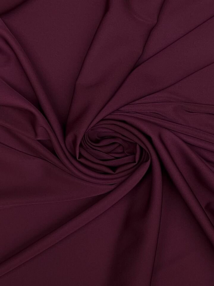 Soft Lycra Saten 1 Metre Bordo Kumaş (col-32)