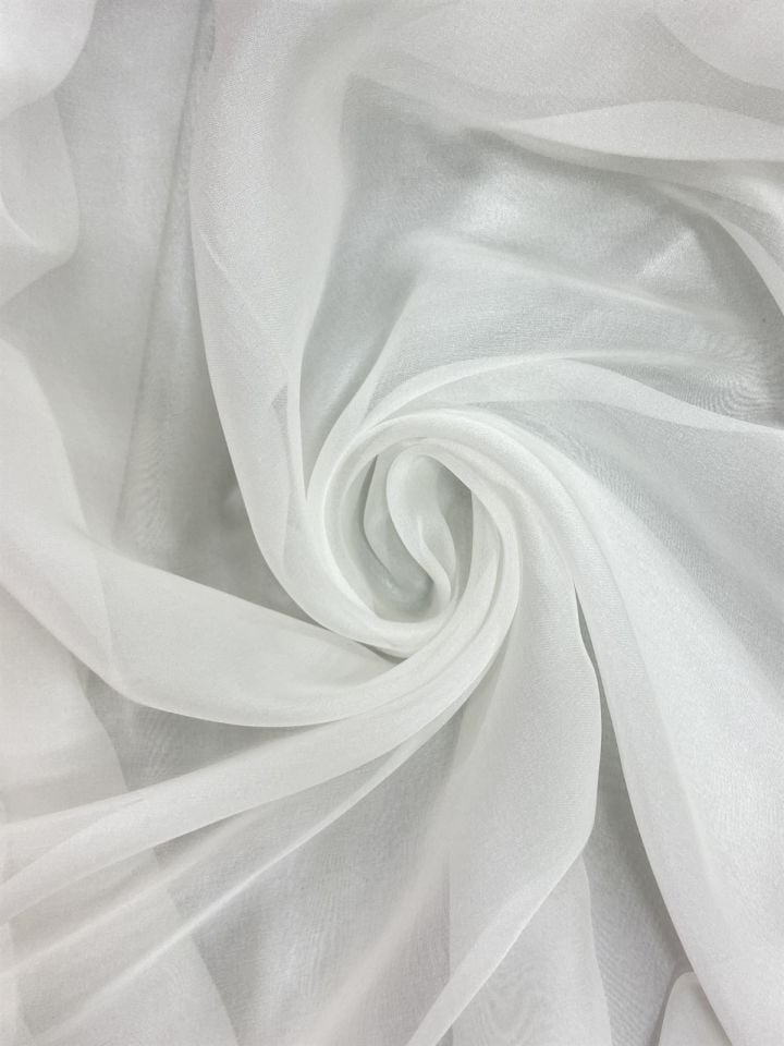 İpek Yoryo 1 Metre Kırık Beyaz Kumaş (col-01)
