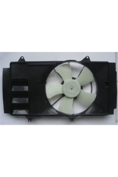 Toyota Yarıs- 00/02 Radyatör Fan Davlumbazı Komple 1.4cc D-4d (5kanat) (siyah) (tw) 16711-0n011