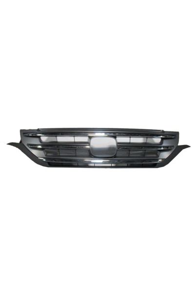 Honda Crv 13/14 Ön Panjur Koyu Gri/nikelaj Çıtalı (Alt Çıtası İle Birlikte) (Tw)