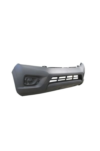 Nissan Pick Up Navara 16/18 Ön Tampon Siyah (Pütürlü/faryıkamasız/sis Deliksiz/sis Yuvaaçılab