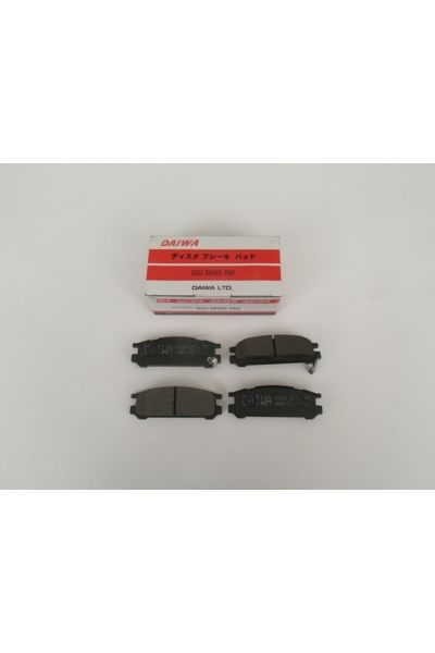 Impreza- 99-03 Arka Fren Balatası (DİSK) (107,8X36,5X15) (DAIWA) Oem No: 26296-aa082 Uyumlu 0