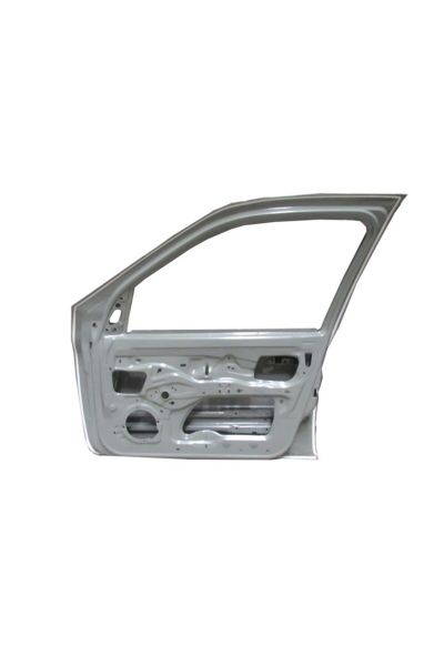 Renault Clio 2 Sd 98/01 Ön Kapı Komple Sağ Band Delikli/gri Boyalı (İceli/çekomastikli)(tw)