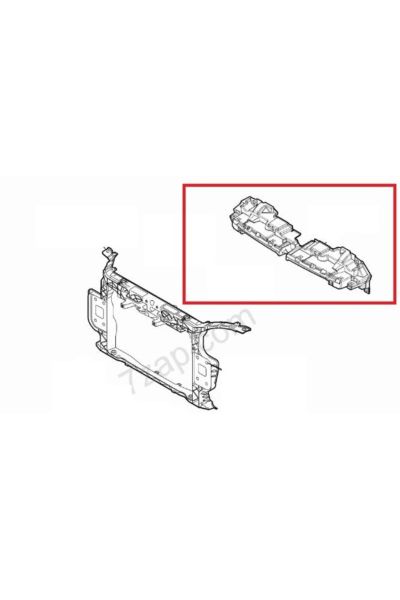 Fiat Punto Evo 10/16 Ön Panel Radyatör Üst Plastiği (Tw)