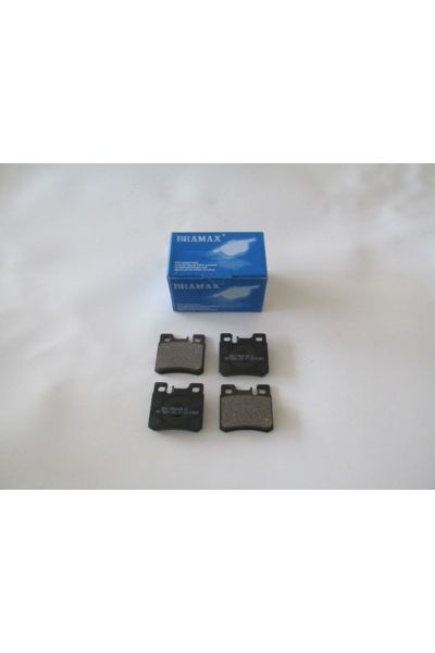 Mercedes 190 W201 83/93 Arka Fren Balatası (Kablosuz)(disk) (61,8x58,1x13,5)(bramax)