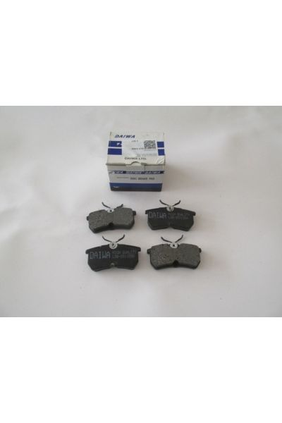 Ford Fiesta 13/17 Arka Fren Balatası 1,0/1,4/1,5/1,6 (Disk) (87,2x42,5x13) (Bramax)