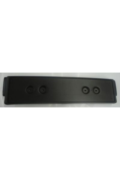 Audi A80 92/95 Ön Tampon Plakalık Plastiği Siyah (Plakası Büyük Tip)