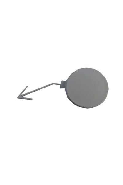 Seat Leon- 17/20; Ön Tampon Çeki Demiri Kapağı (GRİ) 5f0807241c