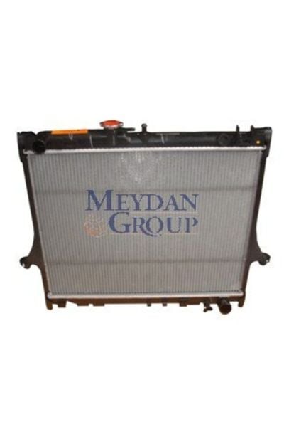 Isuzu D Max Pick Up 07/12 Su Radyatörü 2.5 D (Brazing) (475x588x26) (Manuel) Alüminyum (Oris)