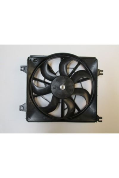 Hyundai Accent 98/00 Klima Fan Davlumbazı Komple (7 Kanat) (Motorlu) (Oris)