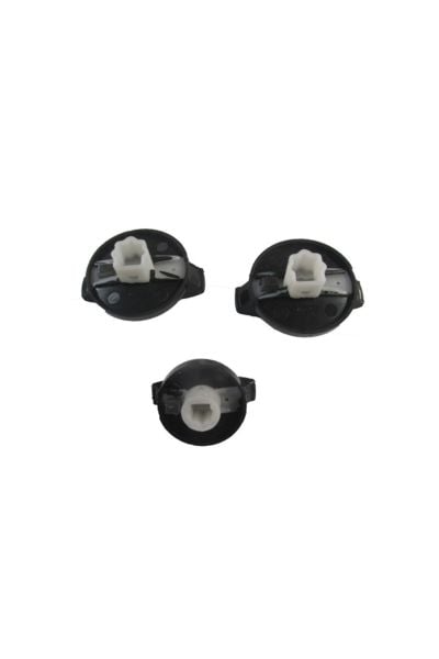 Volkswagen Transporter- T5- 04/09; Kalorifer Ayar Düğmesi (SET) (3 PARÇA) 7h0819045f