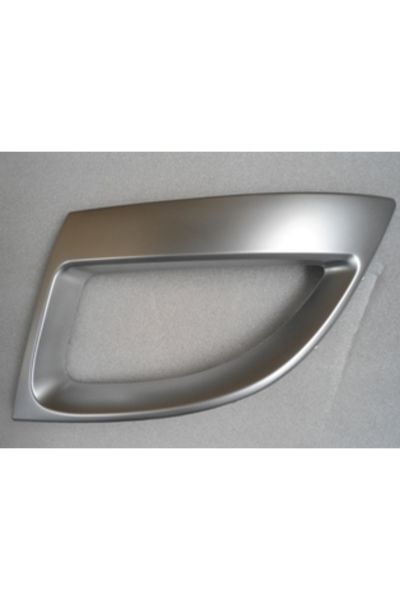 Renault Grand Scenıc- 3- 10/12; Ön Tampon Panjuru Dış Çerçevesi Sol Gümüş Grı (TW) 623835888r
