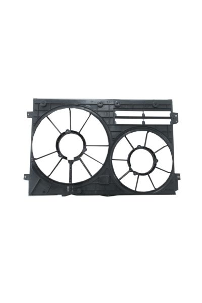 GOLF- 6- 09/12; RADYATÖR VE KLİMA FAN DAVLUMBAZI BOŞ GÖVDE (ÇİFTLİ) (300W 363MM)