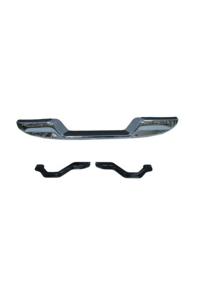 TOYOTA HILUX- PICK UP LN145- D4D 02/05; ARKA TAMPON (NİKELAJLI ALTI BOMBELİ BAĞLANTI BRAKETLERİ İLE)