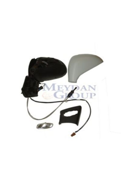 PEUGEOT 207- 2006-2012- KAPI AYNASI SOL TARAF MANUEL/SİNYALLİ/ KAPAKLI 2+2 FİŞLİ (FAMELLA)