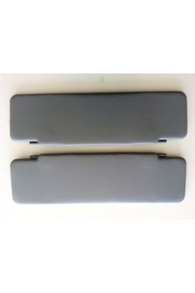 Citroen Jumper 02/07 Uyumlu Güneşlik Gri Sağ Sol Set 2 Parça