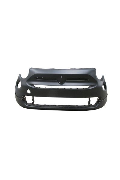 Fıat 500l- 15/16; Ön Tampon Siyah (SİS/PANJUR DELİKLİ LOUNGE MODEL) (TÜV) (TYG) 735637731