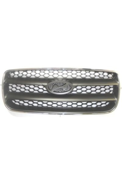 Hyundai Santa Fe 06/09 Ön Panjur Siyah (Çerçevesi Nikelajlı) (Tyg)