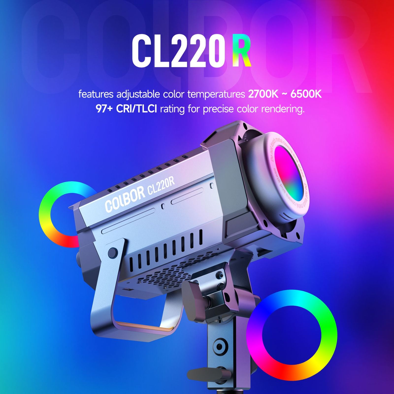 COLBOR CL220R  RGB LED Video Light
