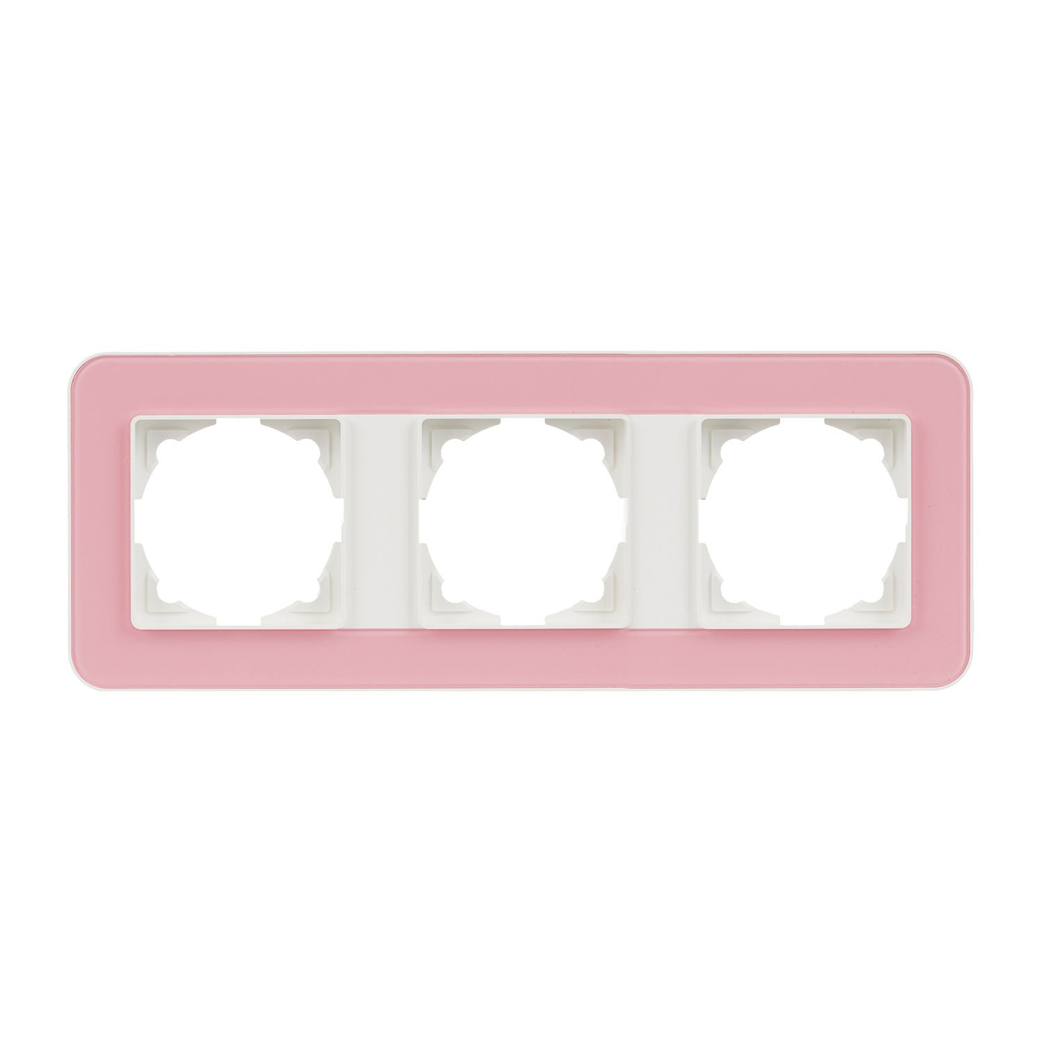 Günsan Radius Elements Üçlü Çerçeve Fildişi Beyazı / Powdery Pink