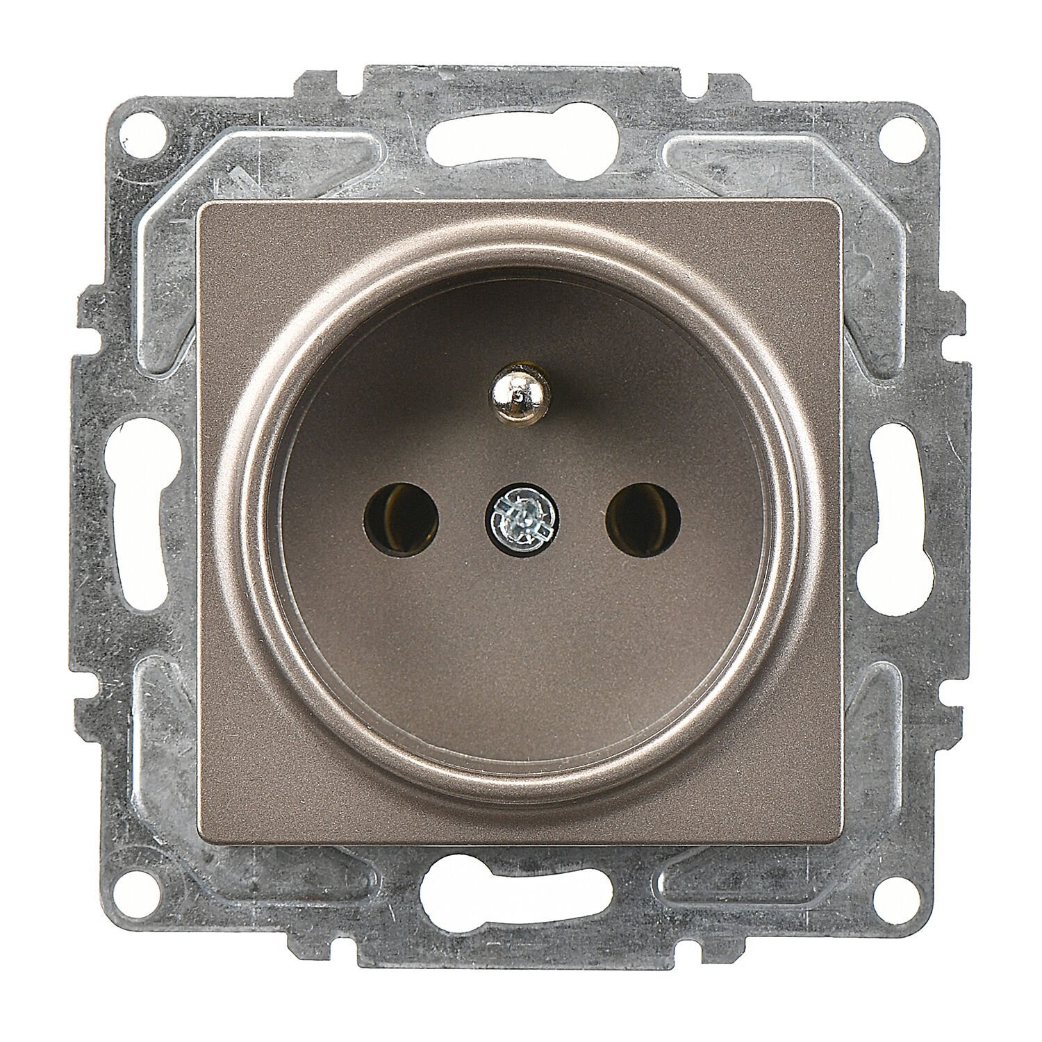 Günsan Eqona Mocha UPS Priz - 16A 250V - Vidalı