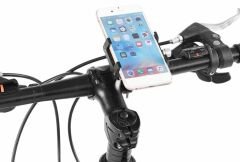 TW Alüminyum Bisiklet Motosiklet Gidon Telefon Tutucu Siyah