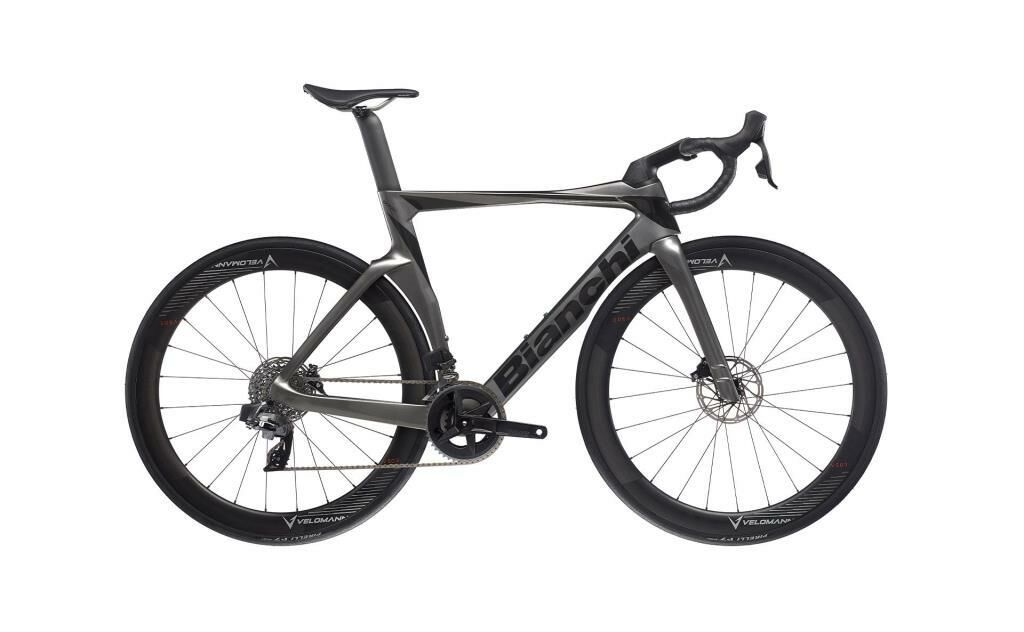 Bianchi Oltre Comp Rival Etap AXS 12S Karbon Yol Bisikleti Gri