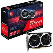 MSI RADEON RX 6500 XT MECH 2X 4G OC GDDR6 64bit AMD Ekran Kartı
